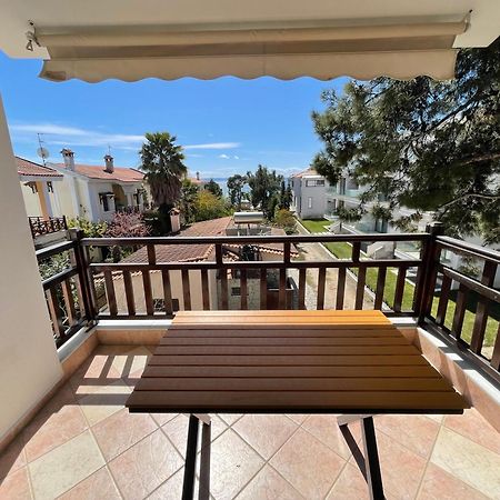 Galazia Akti Seaside Apartments نيكيتي المظهر الخارجي الصورة