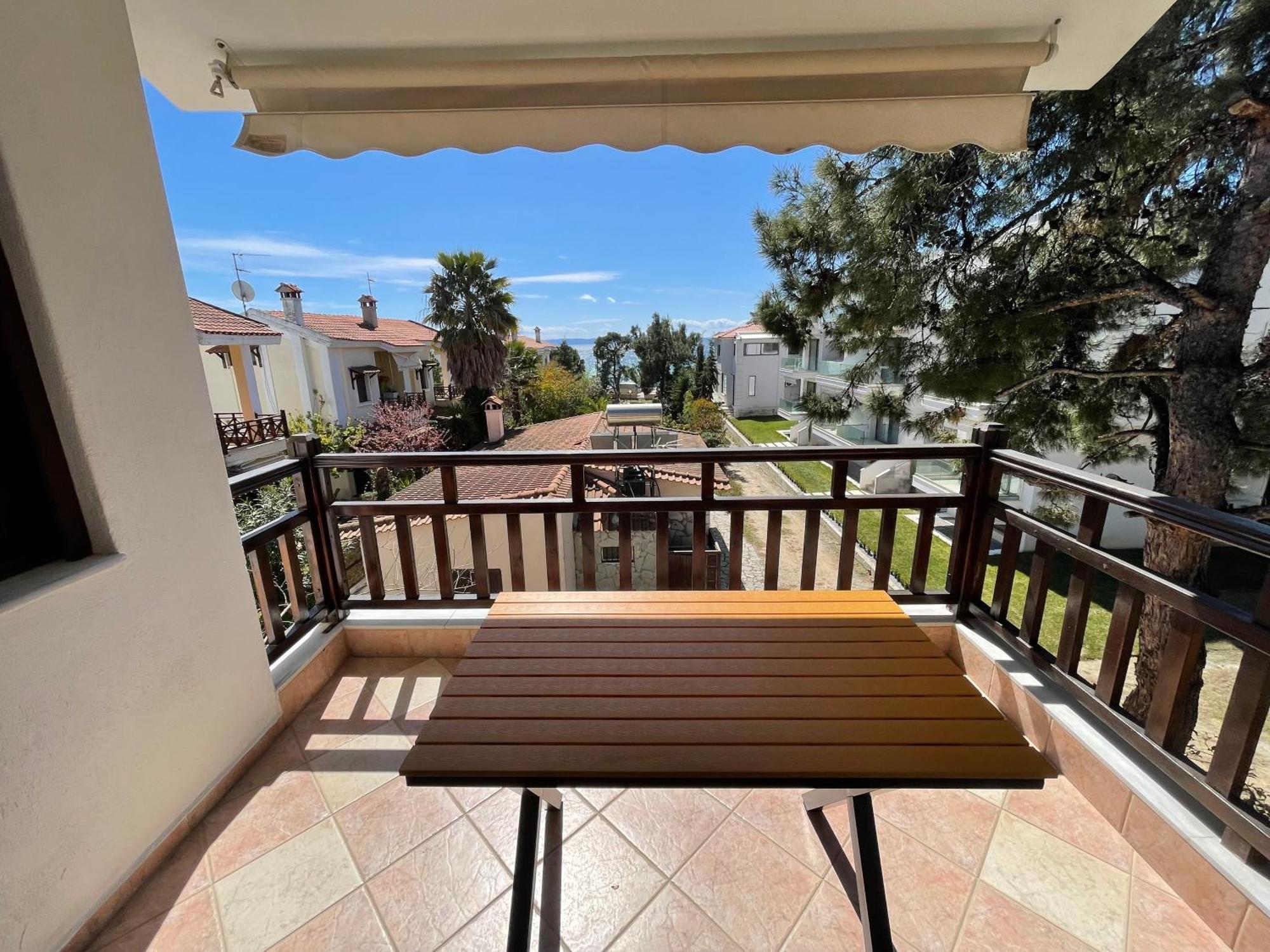 Galazia Akti Seaside Apartments نيكيتي المظهر الخارجي الصورة